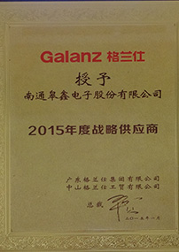 格兰仕战略供应商